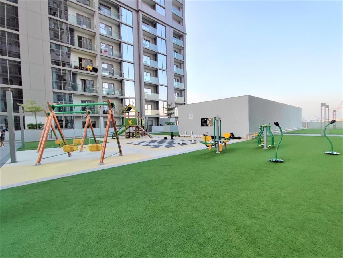 Beautiful 2 Bedroom Next To Business Bay - Sobha Creek Vista Dubai Exteriör bild